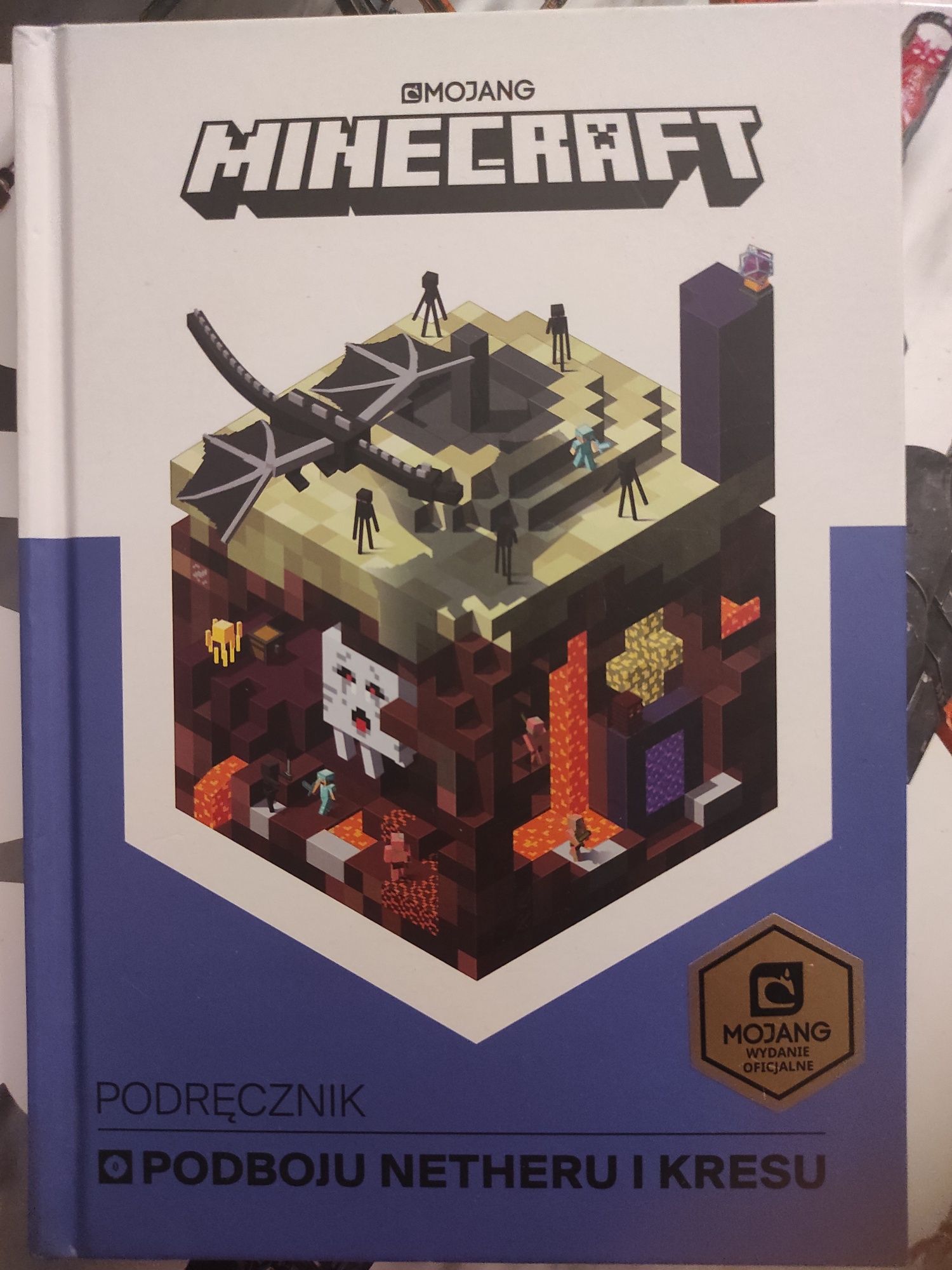 Podręcznik Minecraft "Podboju Netheru i Kresu"