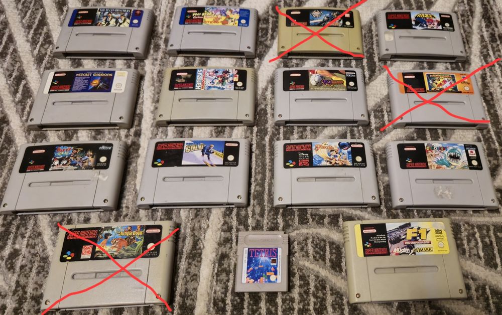 Gry na Nintendo Snes, Game Boy