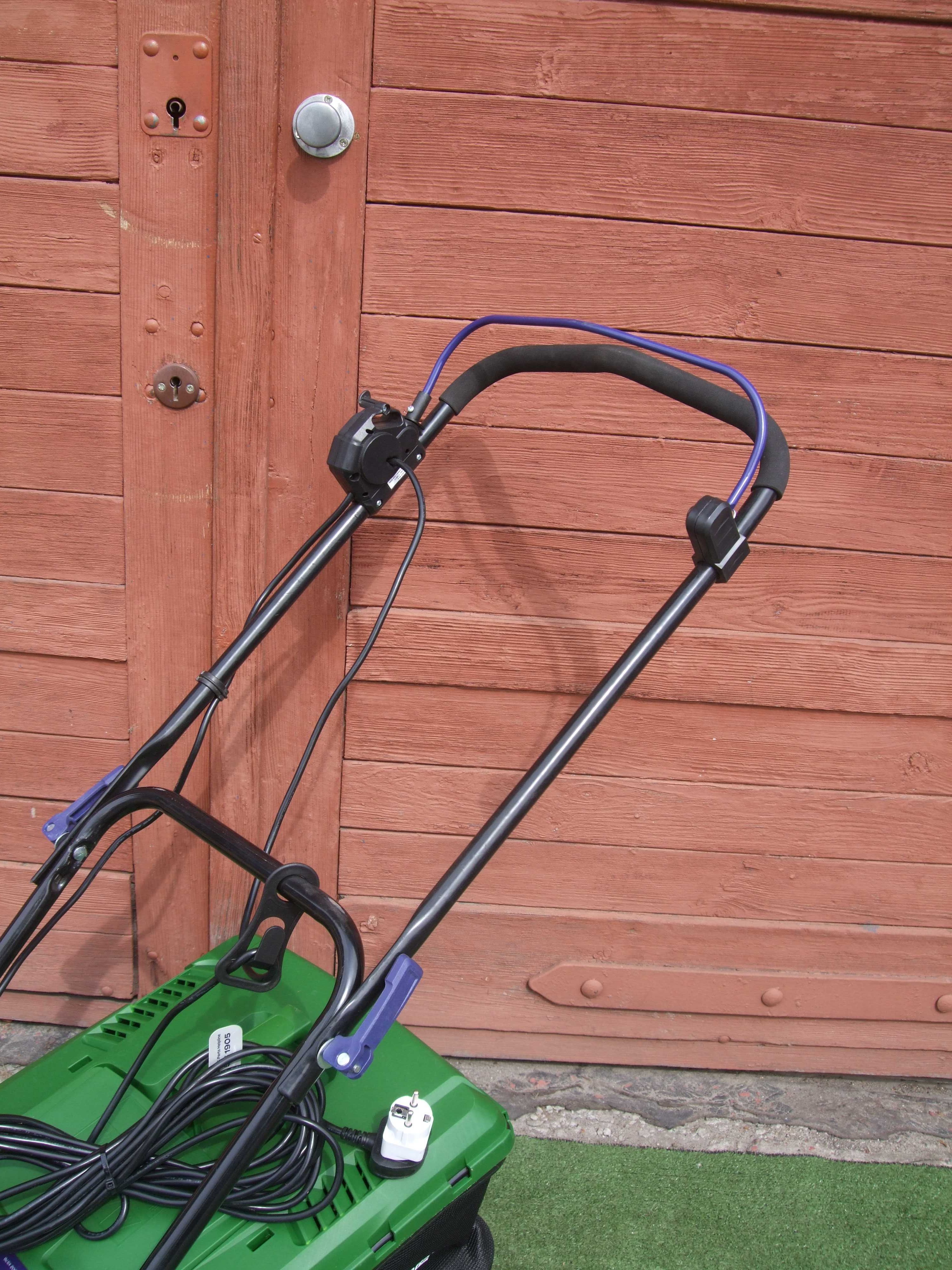 Kosiarka ELEKTRYCZNA Powerbase. Silnik 1600W Szer.37cm. DOBRY STAN !!!