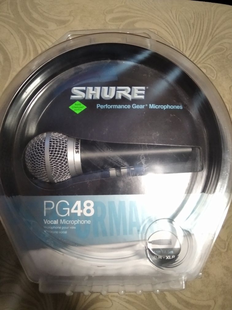 Микрофон вокальный Shure PGA48-XLR