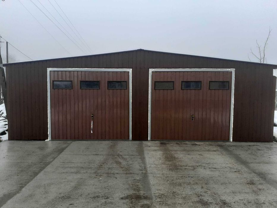 brama garażowa uchylna, dwuskrzydłowa PRODUCENT