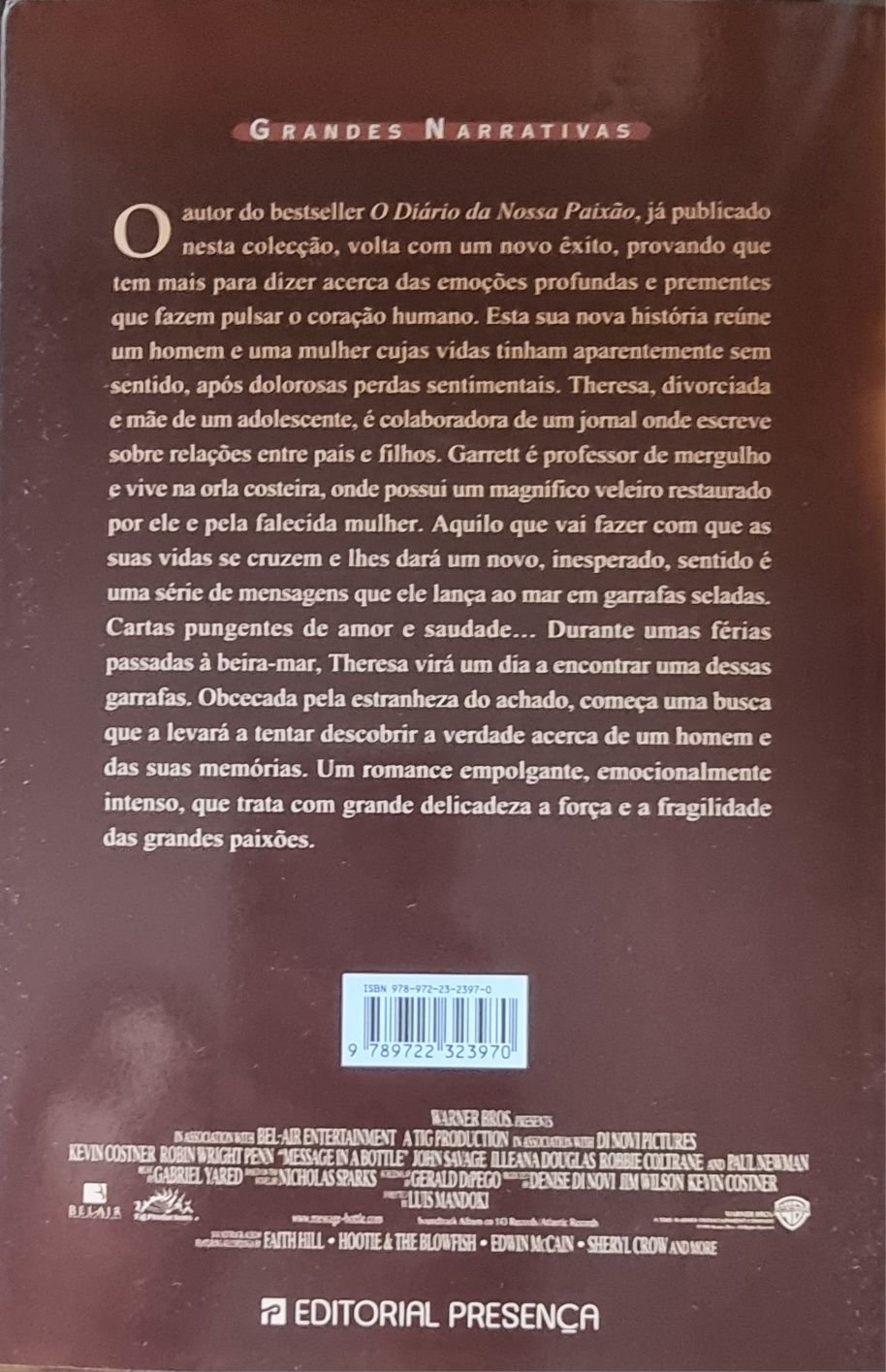 Livro "As palavras que nunca te direi"