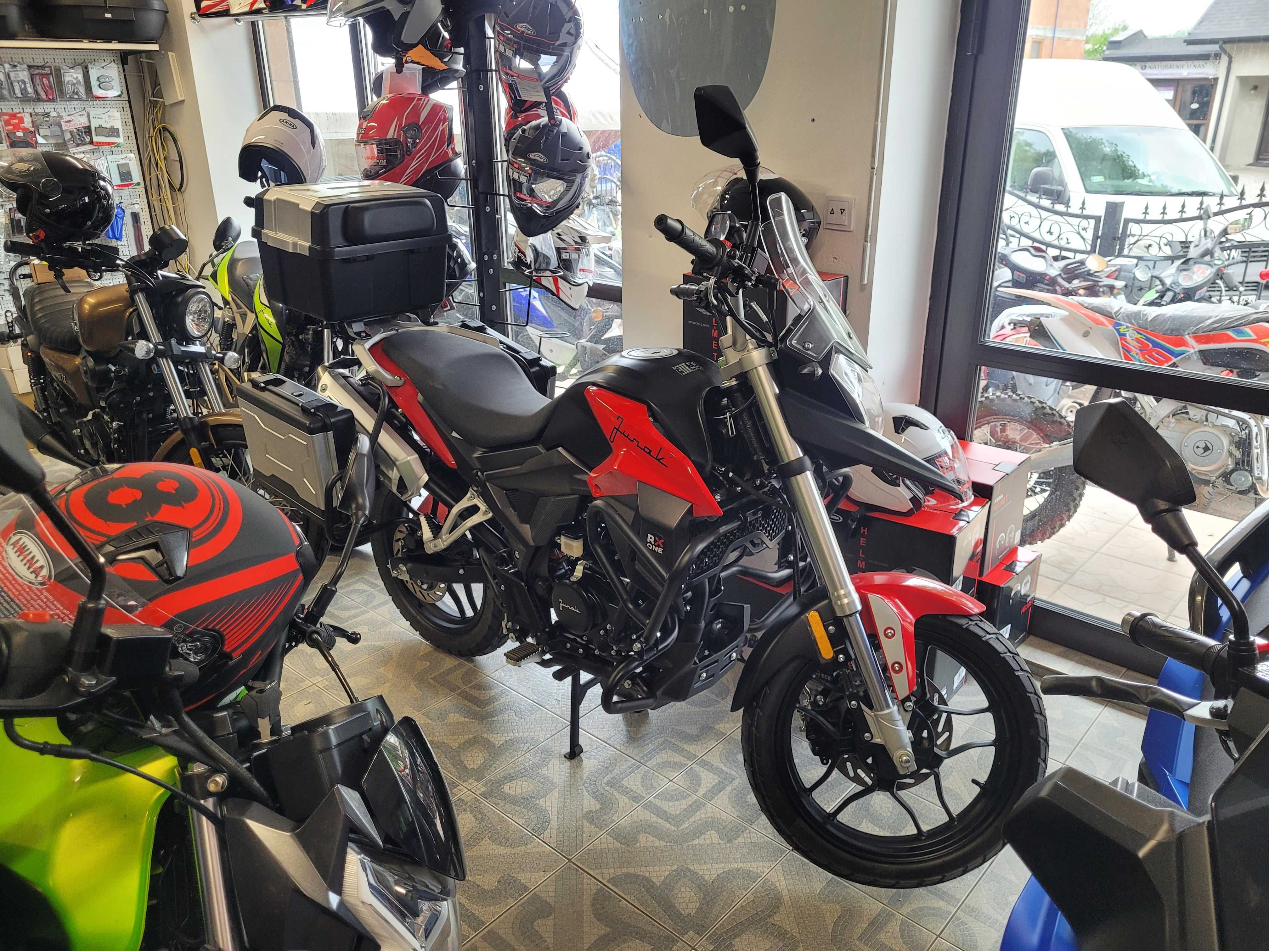 Motocykl Junak RX-one 125 cmm 15 KM  2025  r Salon Olkusz