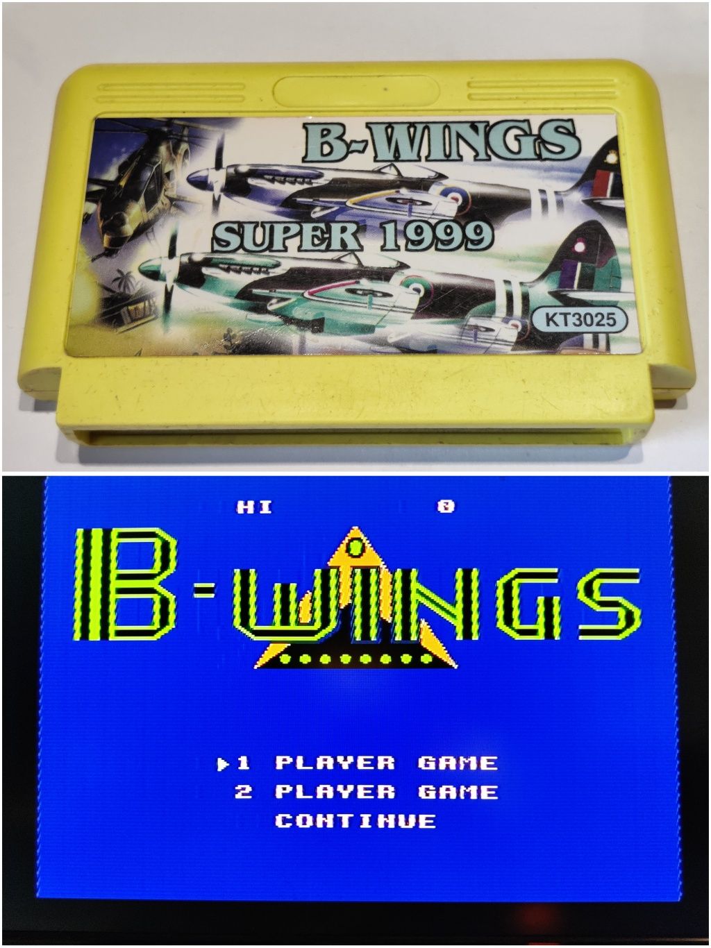 Gra B-Wings  Pegasus Nintendo Famicom kartridż dyskietka kasetka