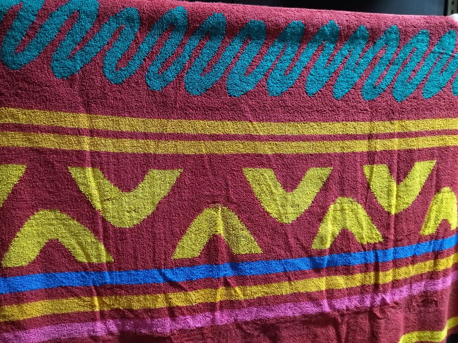 Toalha de praia colorida