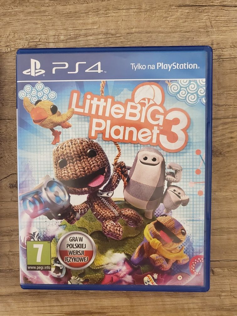 Little Big Planet 3, Plants vs Zombies, Psi Patrol PL PS4