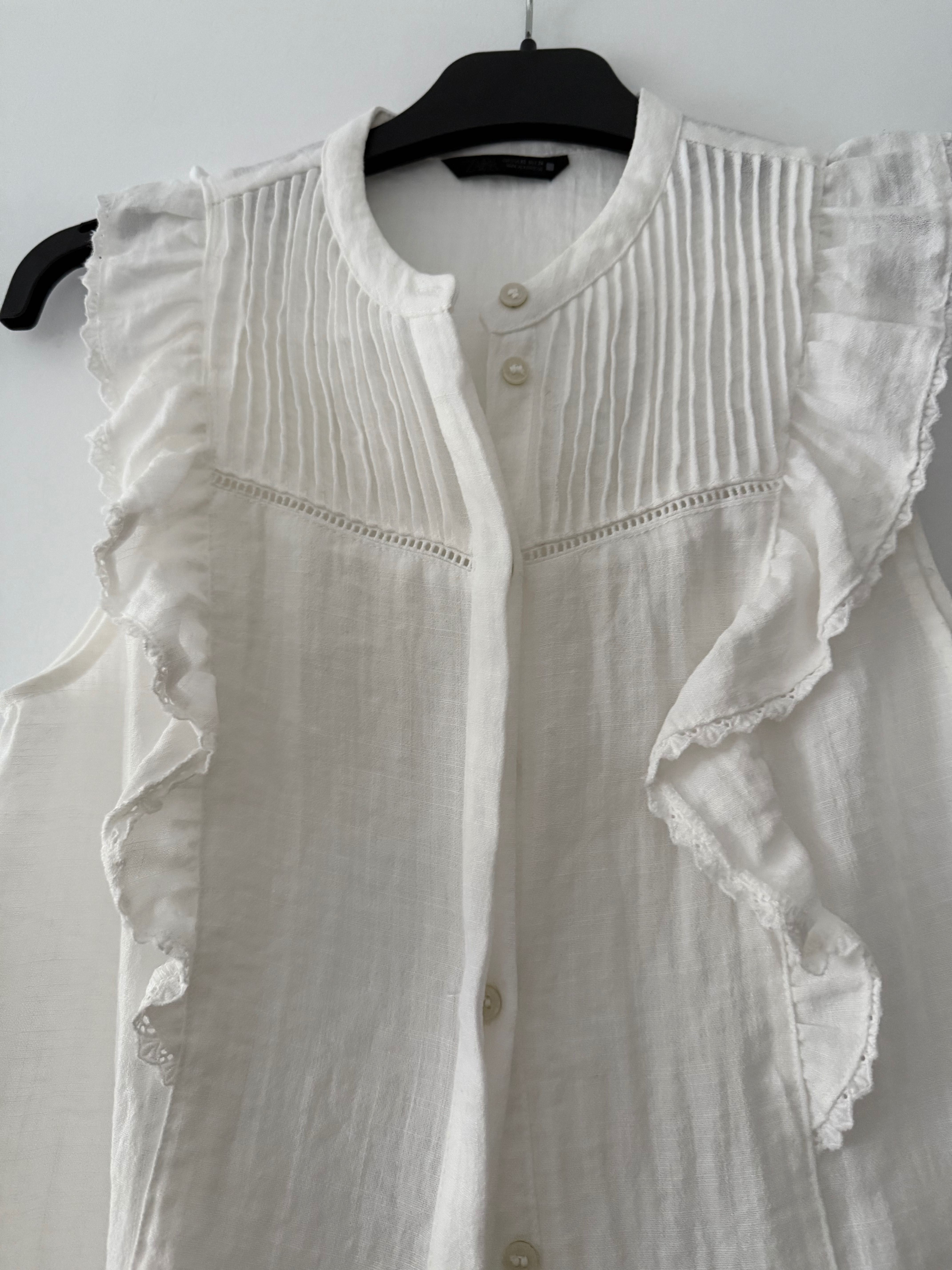 Top branco Zara!
