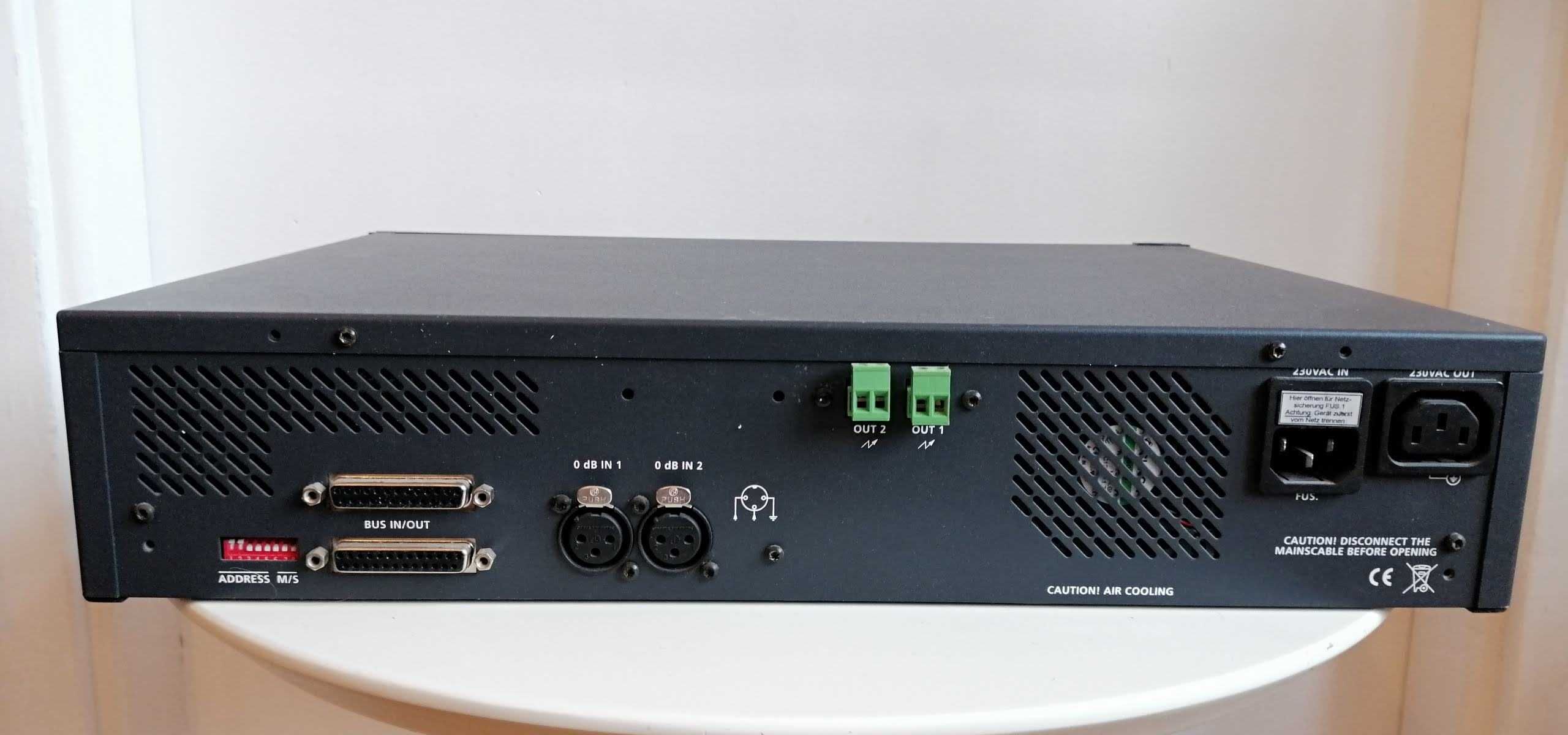 WZMACNIACZ Amplifiers BO-CD-250-2 G+M Elektronik APS AproSys