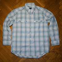 SCHöFFEL blue checked shirt SCHOFFEL S (small) size
