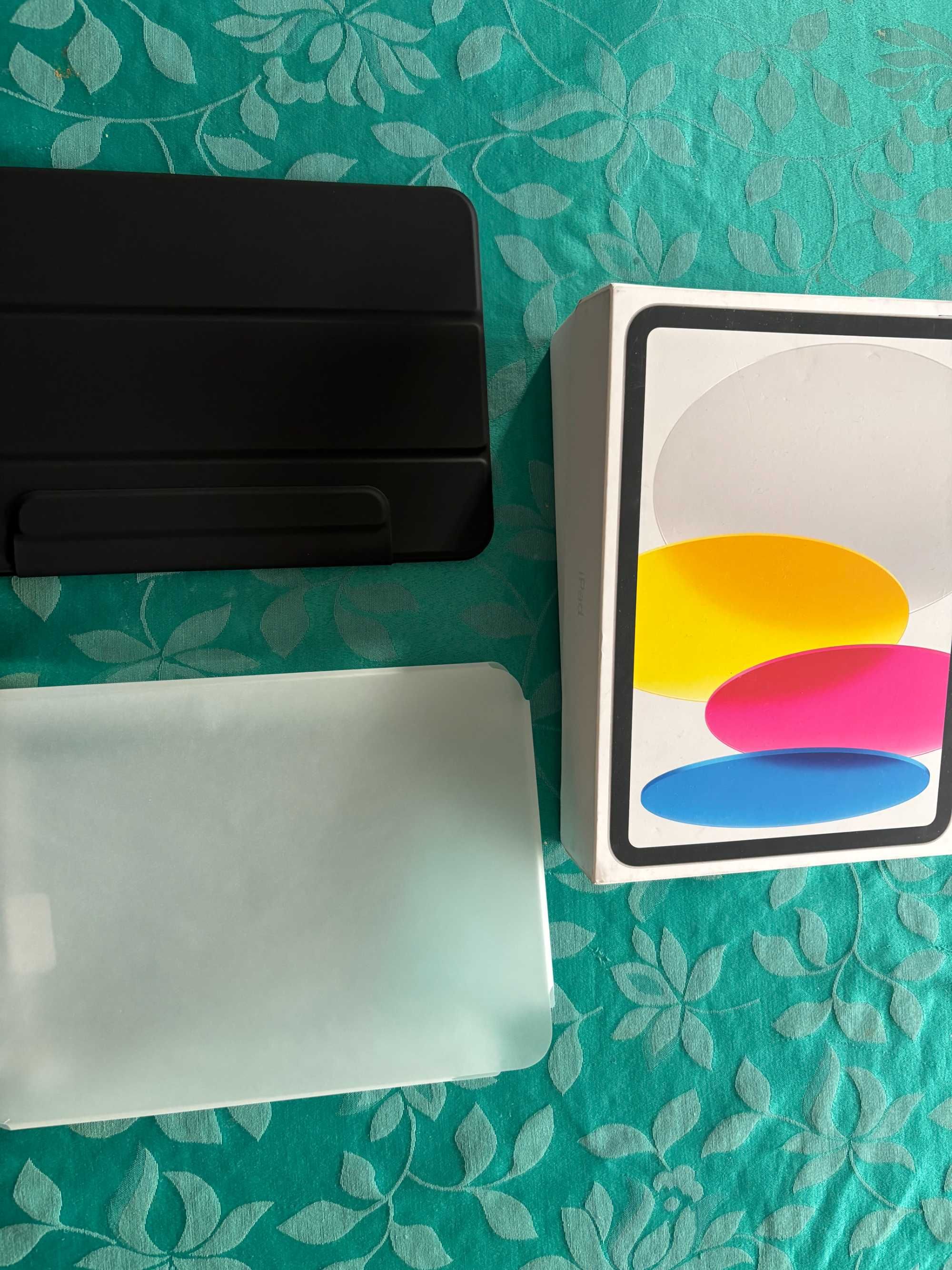 i P a d 10 geração prata 64gb Wi-Fi + capa preta + Apple Pencil USB C