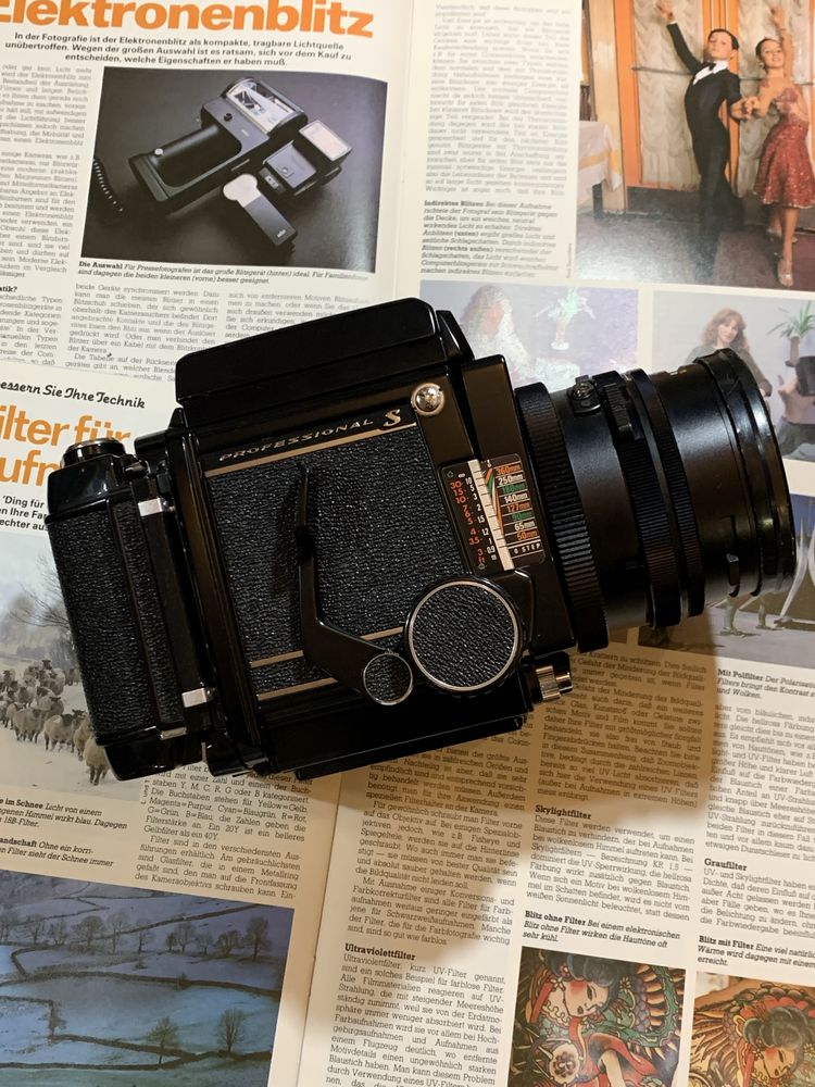 Mamiya RB67 Pro S with Mamiya-Sekor C 90mm f/3.8