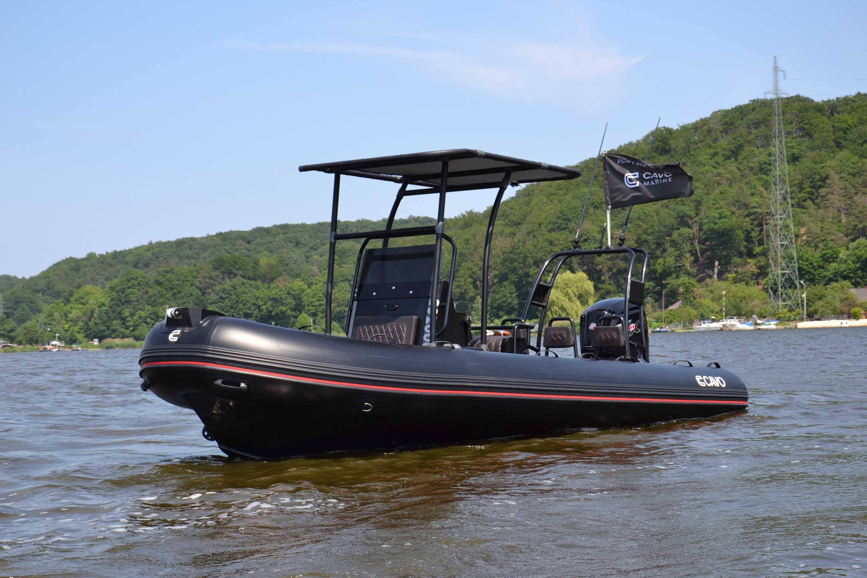 RIB CAVO 560LX + MERCURY F115 PRO XS (wer. zatokowo-morska)