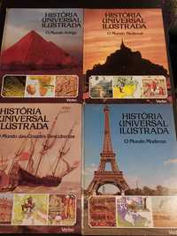 Conjunto 4 livros História Universal
