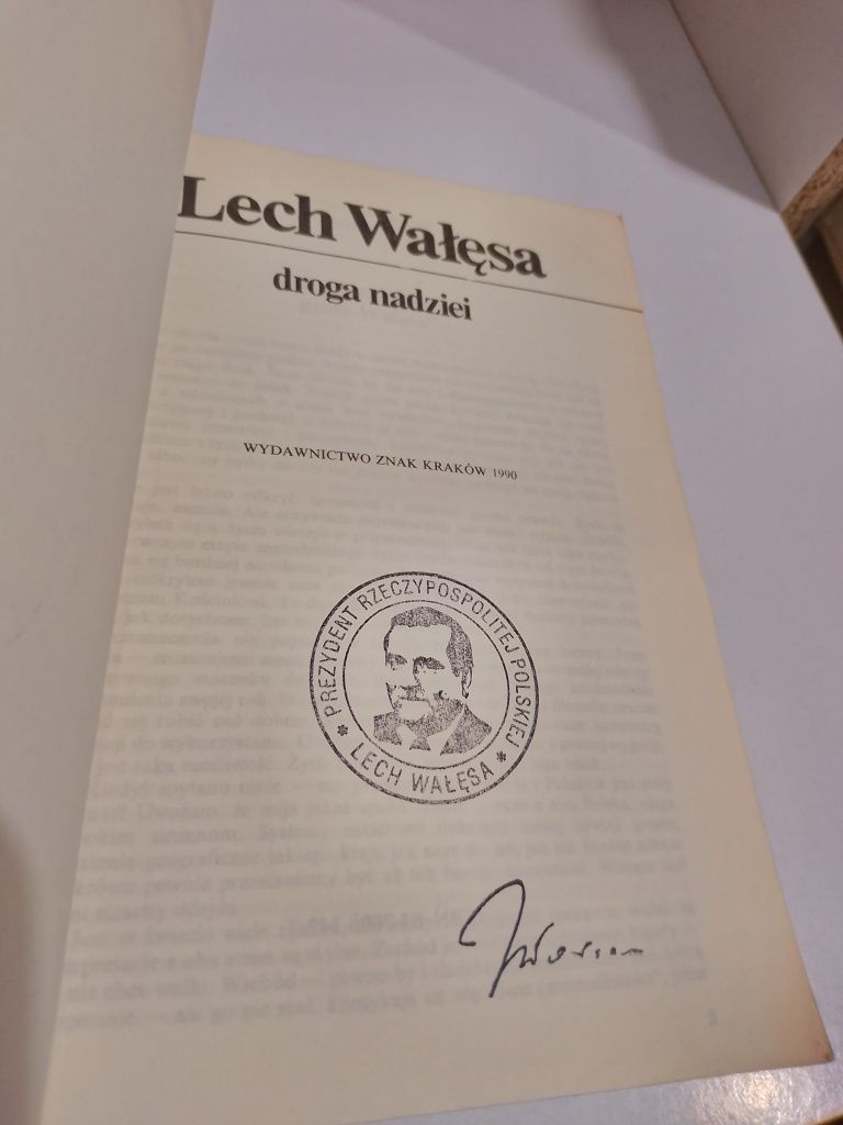 Lech Wałęsa Droga nadziei