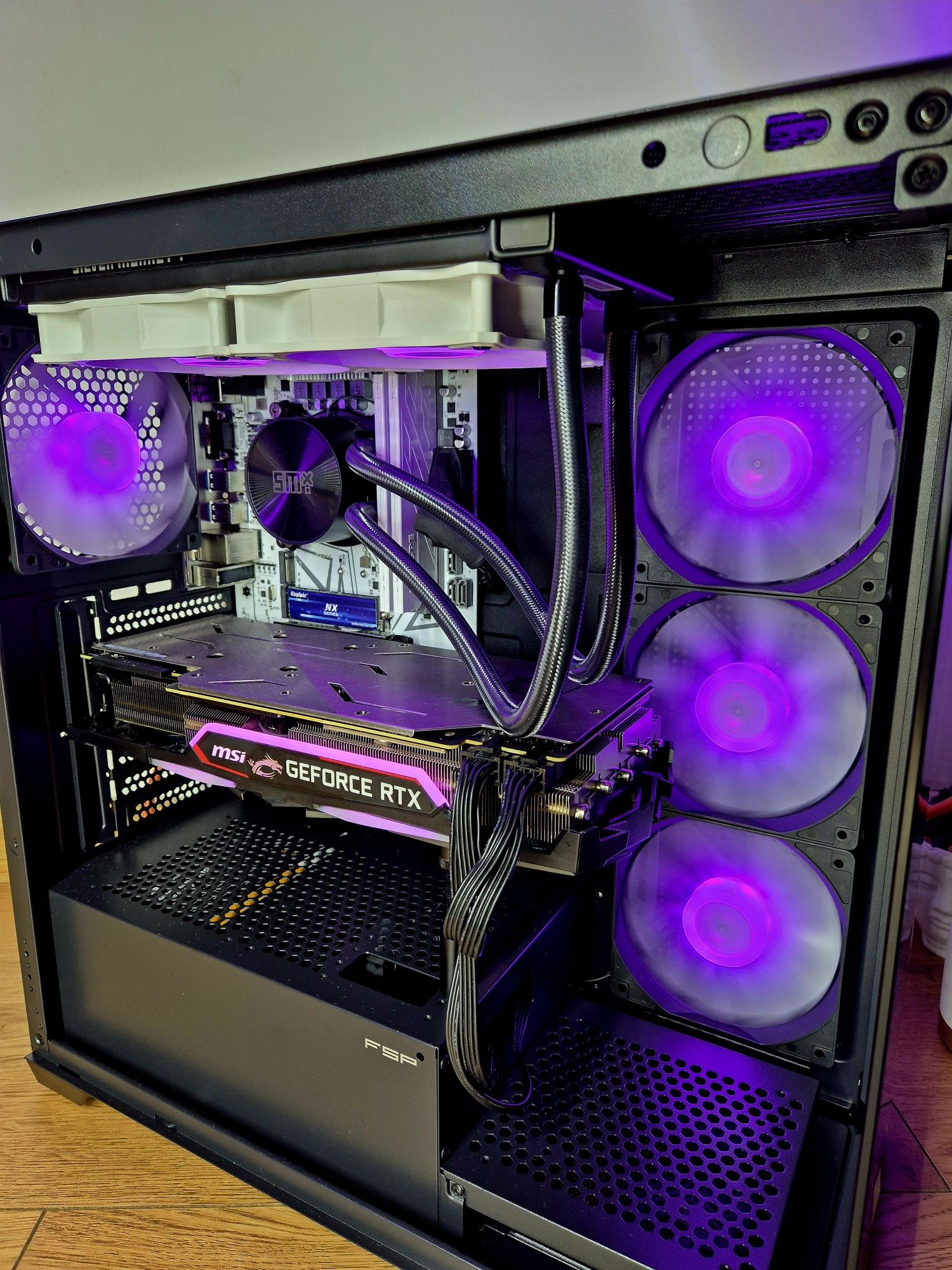 Komputer do Gier i5 12400f, RTX 2070 Super 8gb, 32gb DDR4, AiO 240mm.