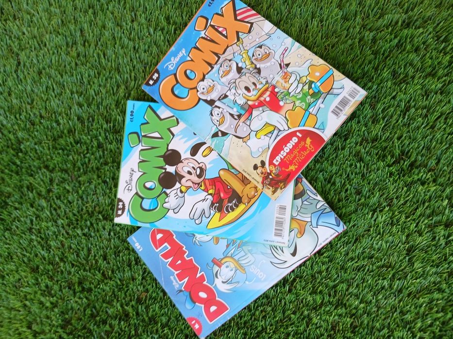 3 revistas banda desenhada Disney