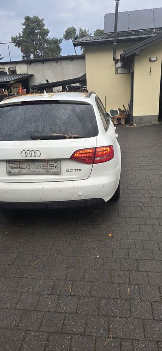 Przód Maska Lampy zderzak Audi A4 B8 07-12 rok LY9C