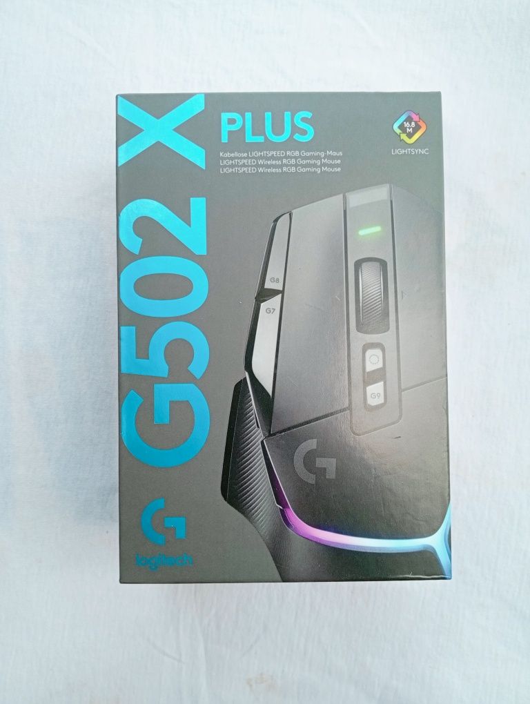 Logitech G502 X Plus Czarna