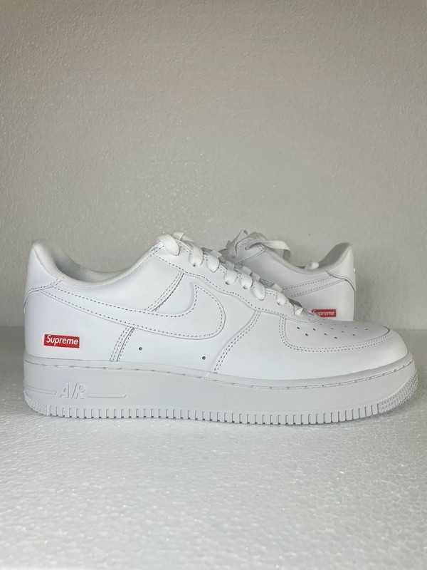Nike Air Force 1 Low Supreme White  ZISE 38