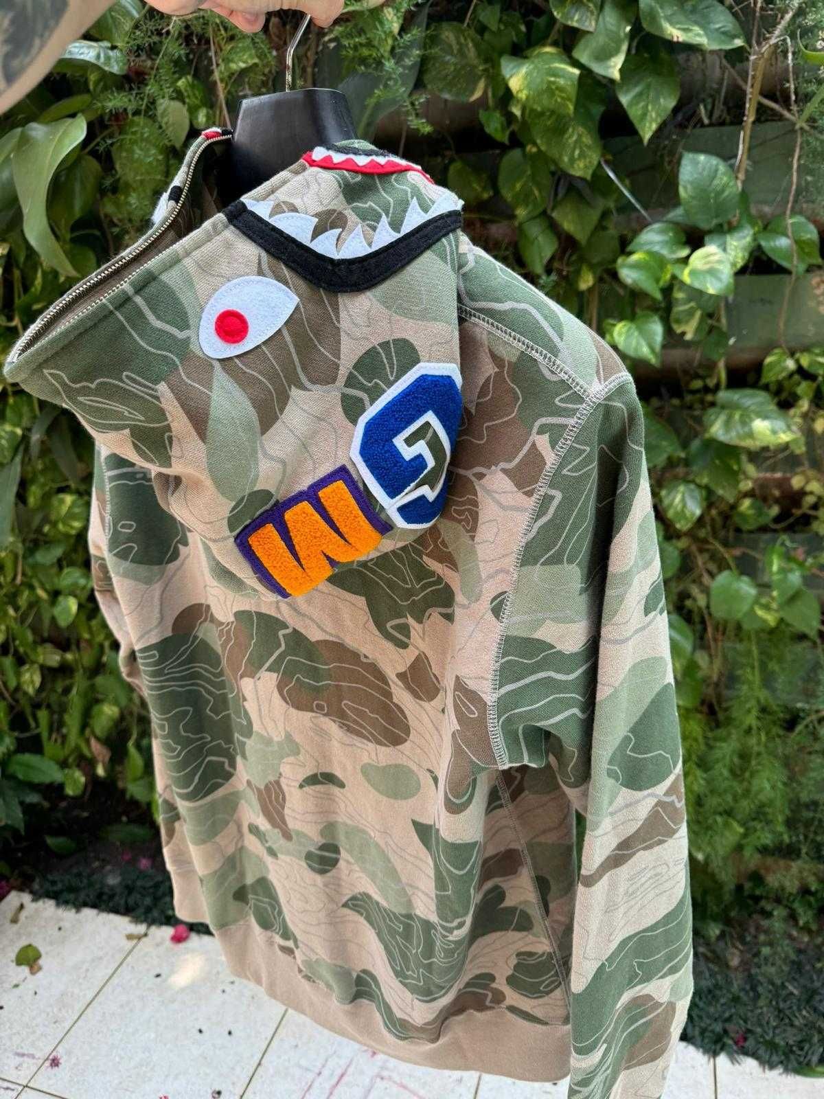 BAPE Cammo Hoodie Casaco Moletom