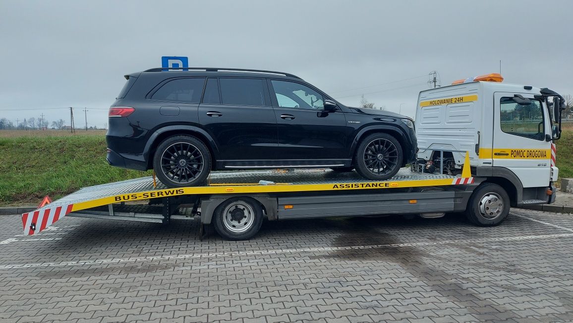 POMOC DROGOWA  LAWETA S5 A1 Kampery Dostawcze Ciągniki Wózki Widłowe