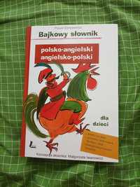 Bajkowy słownik polsko-angielski angielsko-polski