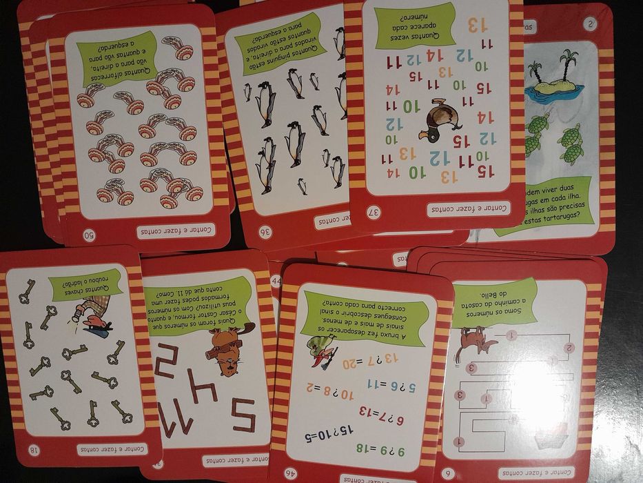 Jogo Matemática, 4 ou + anos