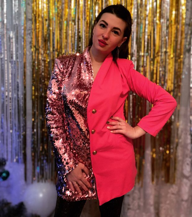 Платье пиджак поетки