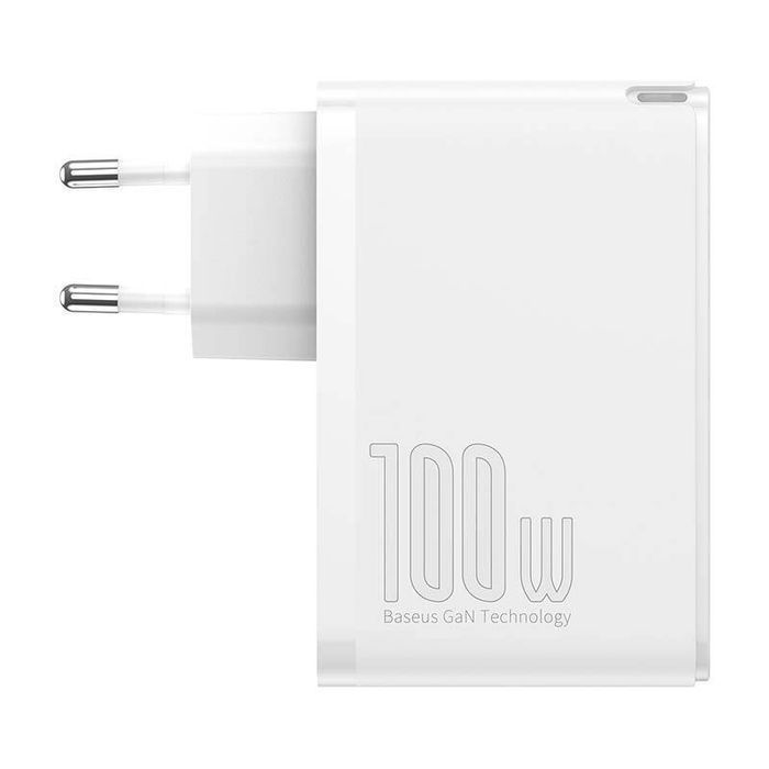 Ładowarka Sieciowa Baseus Gan2 Pro, 2X Usb + 2X Usb-C, 100W, Eu