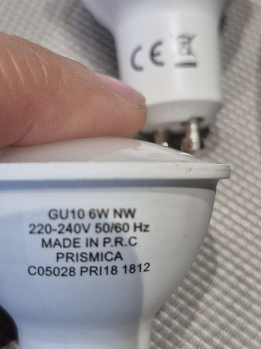 Foco LED 230V 50Hz GU10