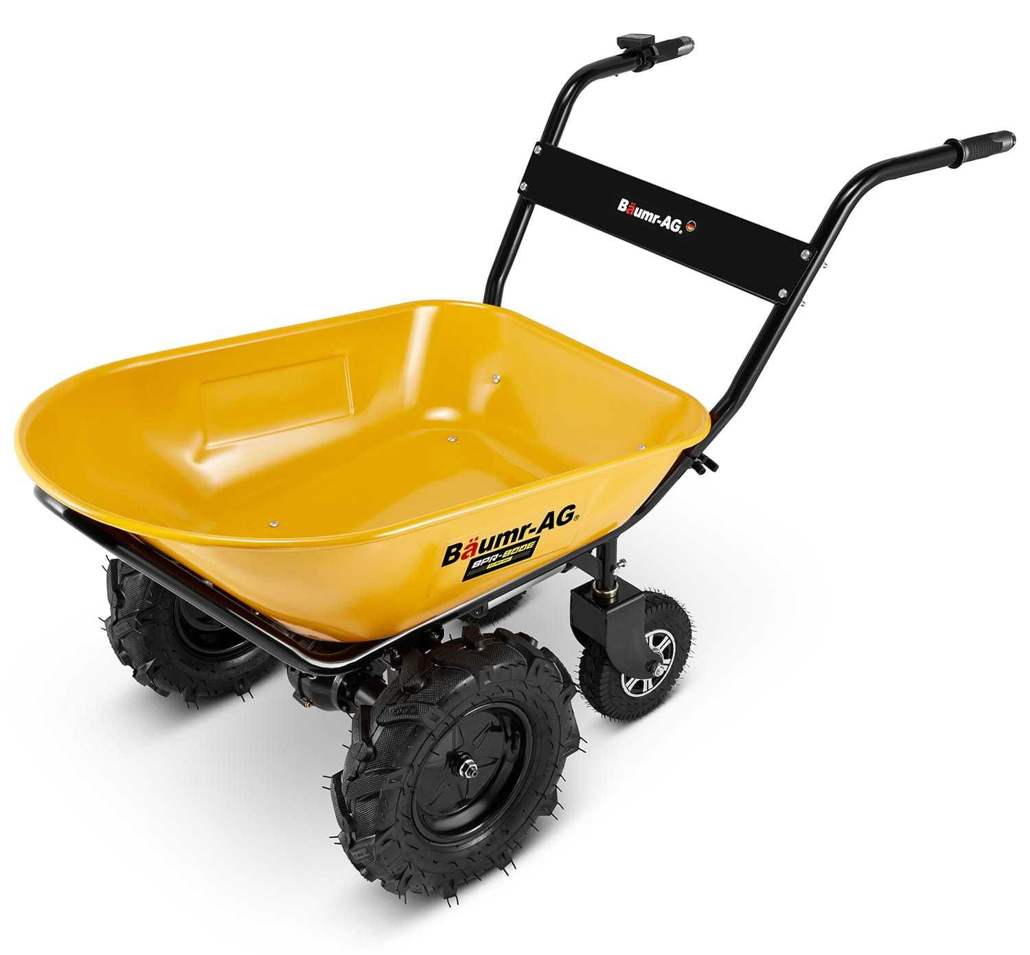 Taczka elektryczna koleba budowlana Bäumr-AG BPR-800E 100 l