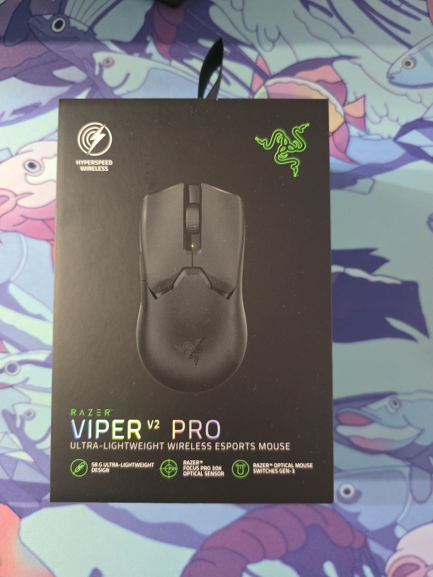 Myszka Razer Viper V2 Pro + Hyperpolling Wireless Dongle