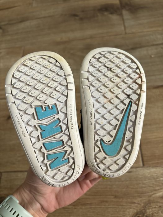 Кеди кросівки Nike pico 5 розмір 19,5 шкіряні кеди перше взуття тапки