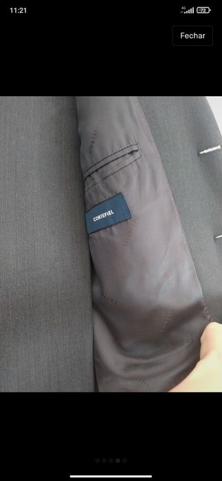 Fato cinzento cortefiel M