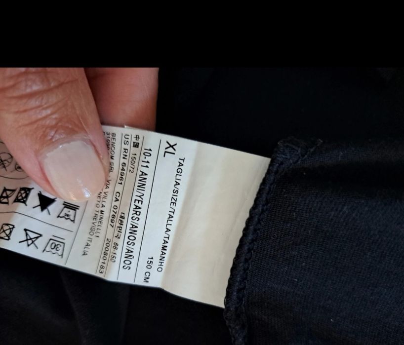 Tshirt menina benetton 11 anos