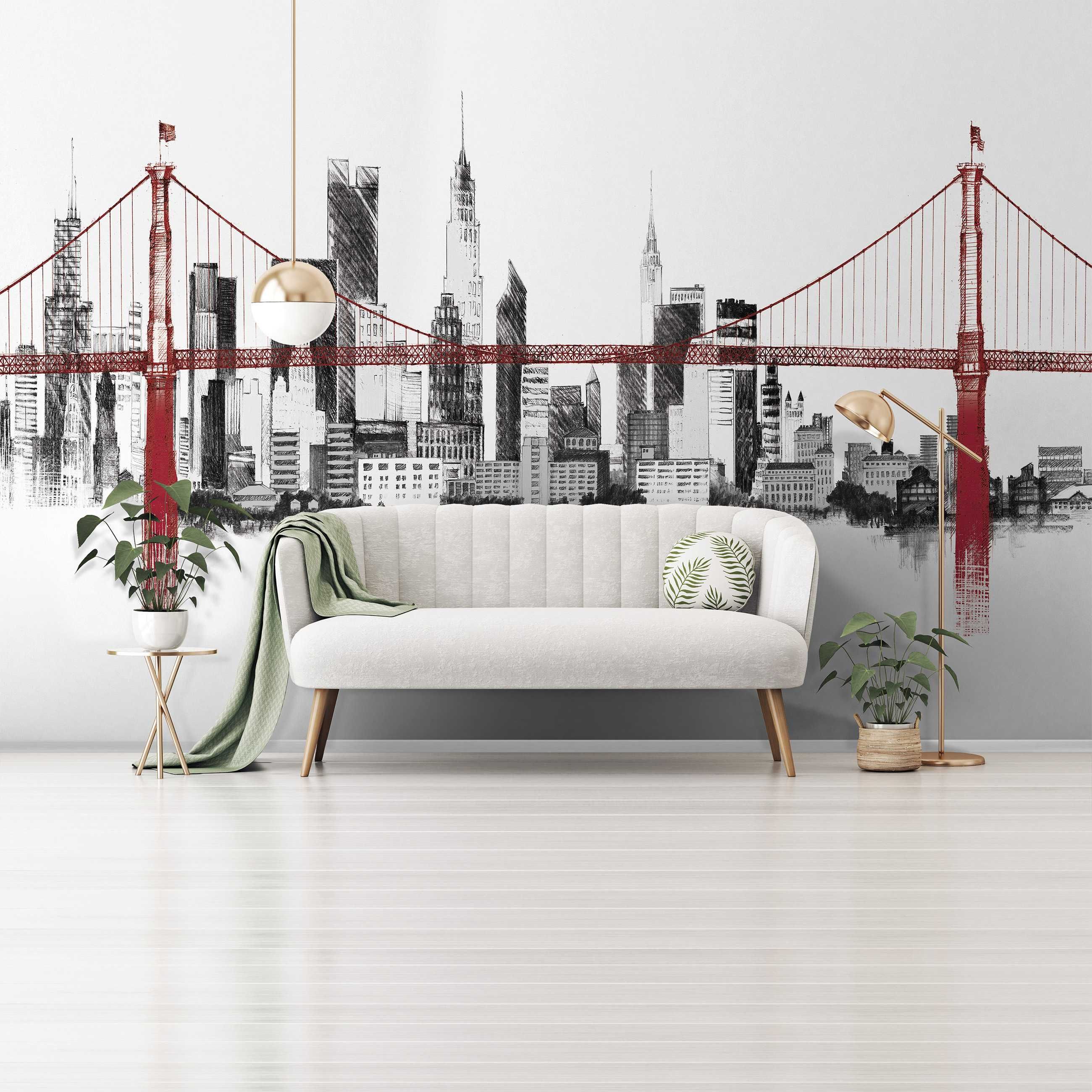 Fototapeta Golden Gate San Francisco 3D Na Twój Rozmiar + KLEJ