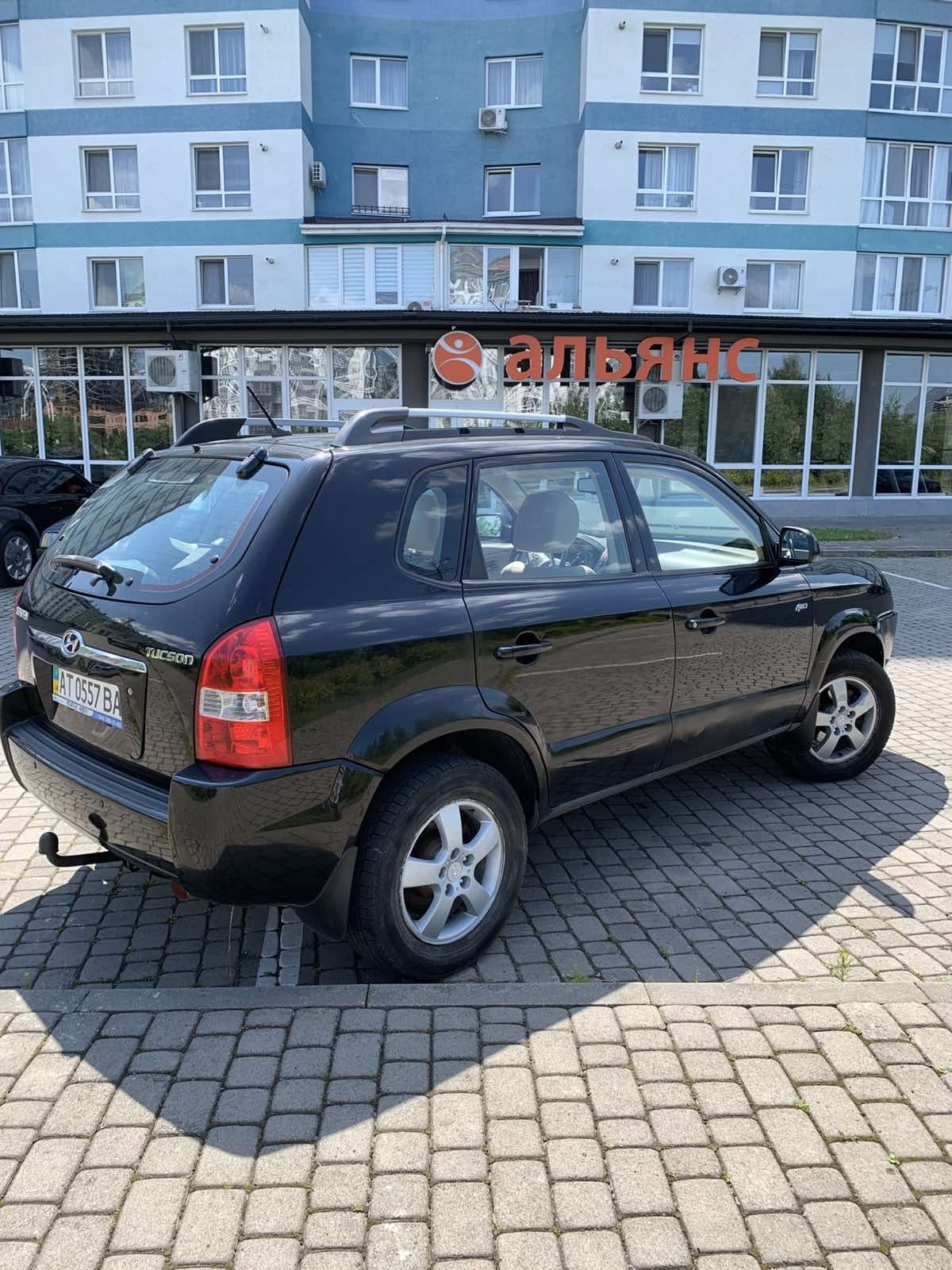 Hyundai Tucson 2008 гбо автомат