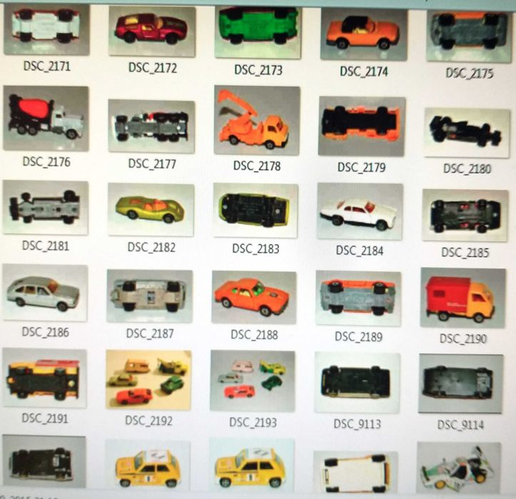 Carrinhos Matchbox decada de 70