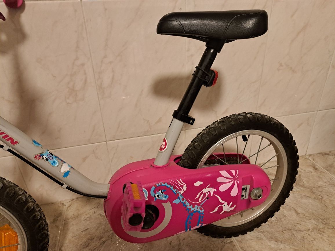 Bicicleta menina 3/6 anos