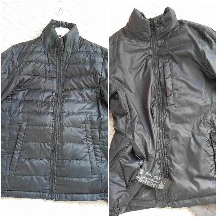 UNIQLO XS-S hybrydowa puchowa parka płaszcz 4 w 1