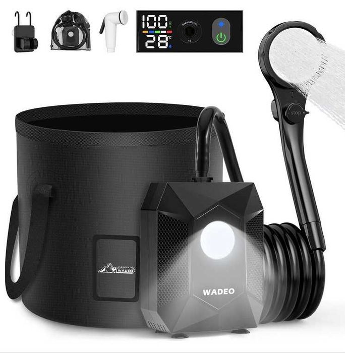 Chuveiro de Campismo completo deposito 20L