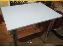 Стол кухонный. Новый. А ножки откручиваются, Возможно доставка