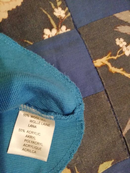 Golf golfik szalik chusta wełniany na jesień zimę do kombinezonu 62 68