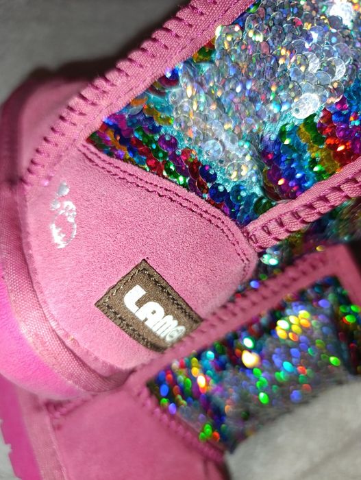 Śniegowce 24 jak UGG 24 buty dziewczęce 24 buty zimowe 24