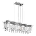 Lampa wisząca Calaonda Eglo 96 cm kryształ glamour nowoczesna