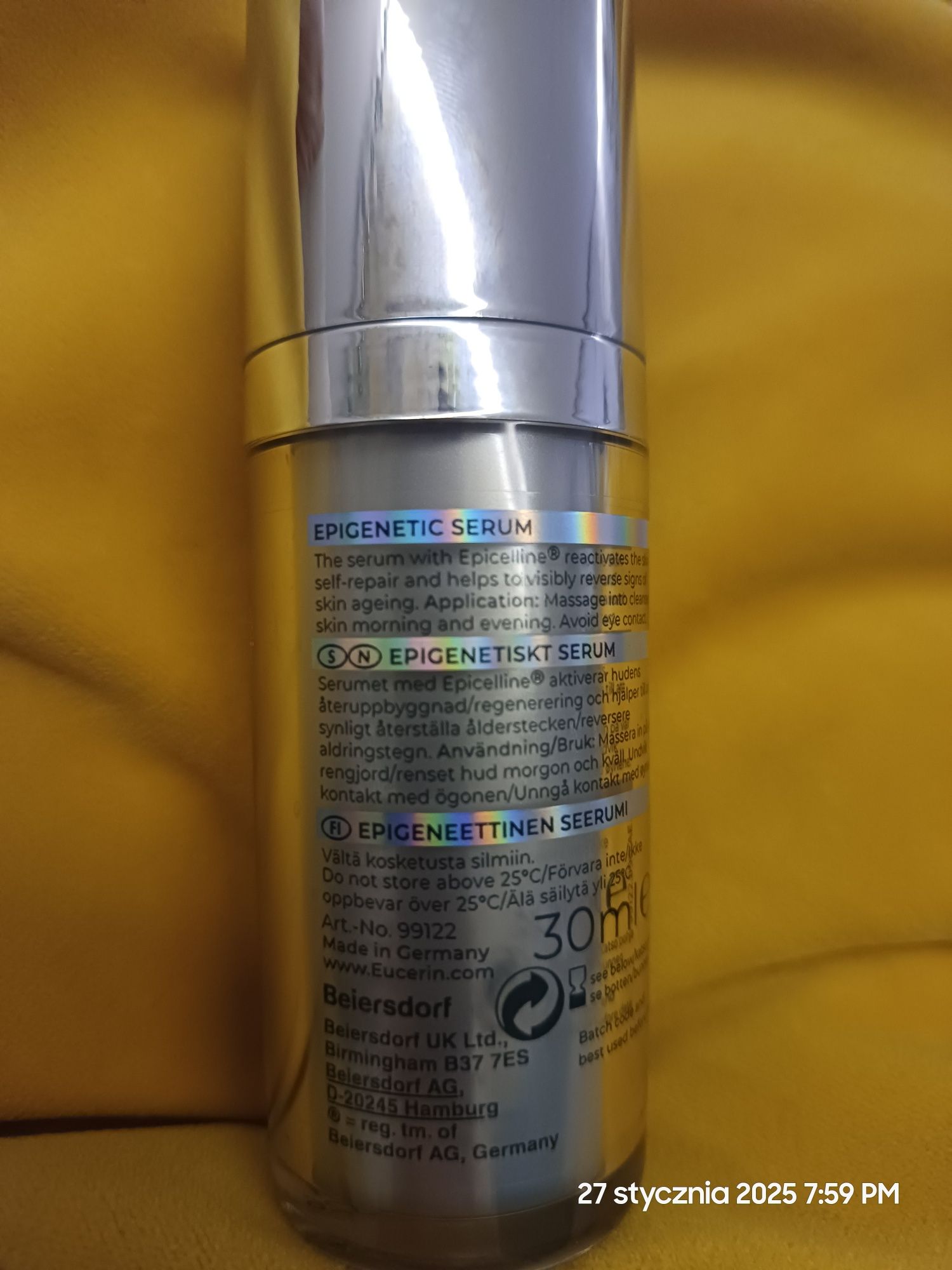Eucerin Hyaluron-Filler Epigenetic Serum 30 ml nowa