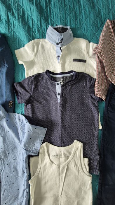 Ubranka dla chłopca 110, 116