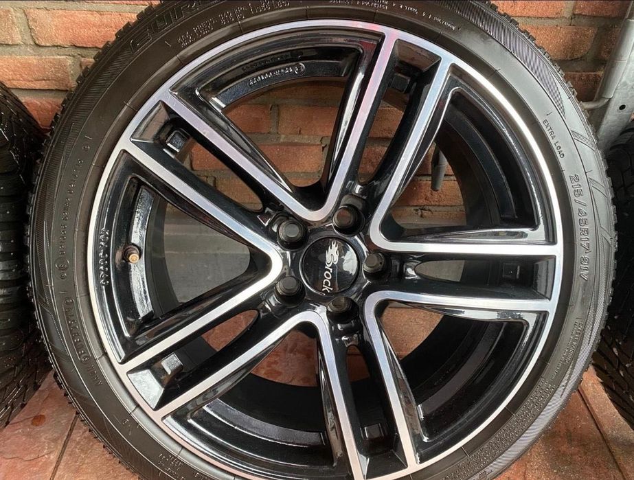 Felgi 17, 5x120 do bmw z oponami zimowymi