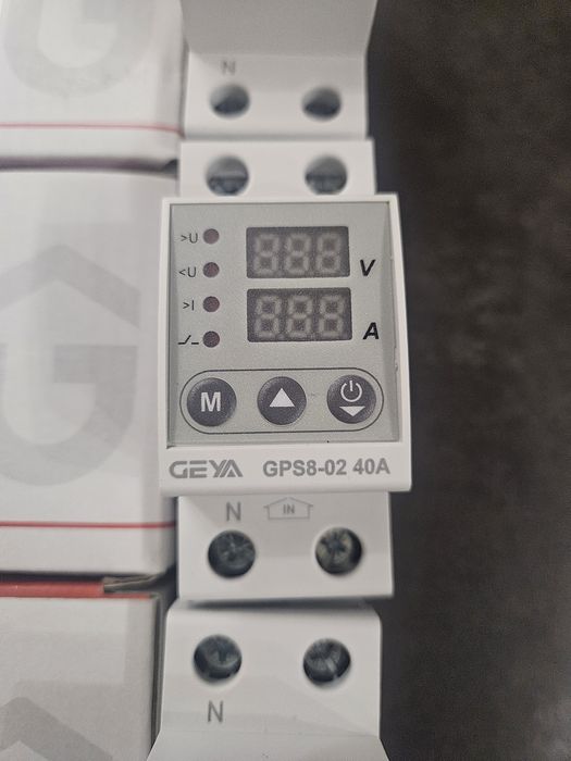 Реле напряжения  EARU, TOMZN, VOLTAGE WI-FI 40 А, 63A