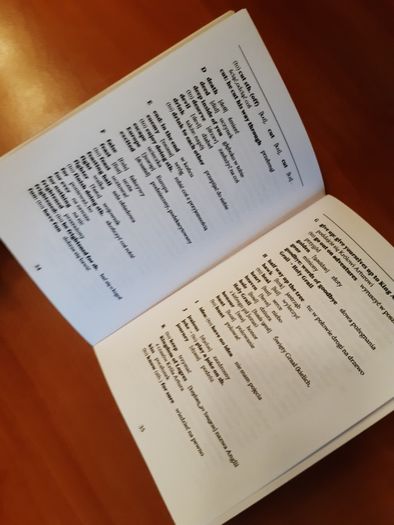 Książka po angielsku, Book in English
